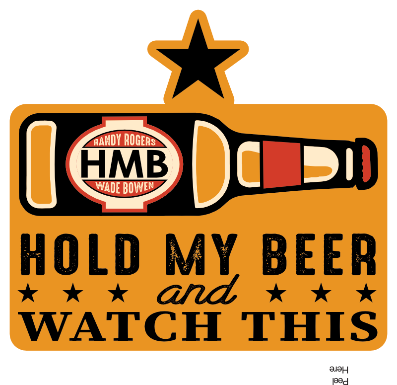 HMB 2024 Gold Bottle Sticker