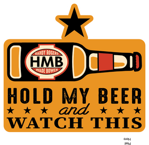 HMB 2024 Gold Bottle Sticker